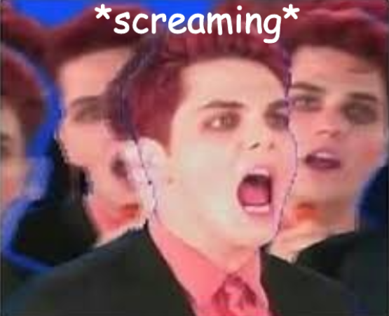 Gerard screaming Blank Meme Template