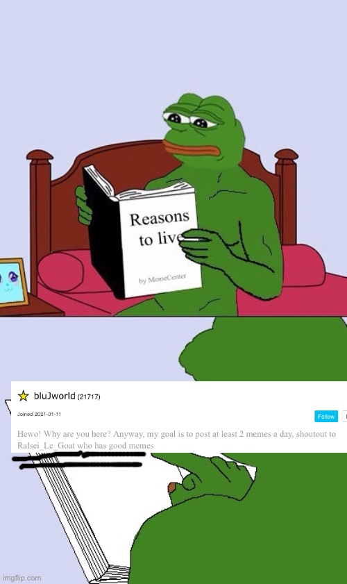 yay | image tagged in blank pepe reasons to live,thank you,memes | made w/ Imgflip meme maker