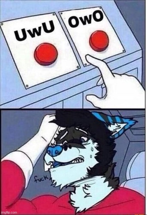 tactical moves | image tagged in furry,two buttons | made w/ Imgflip meme maker