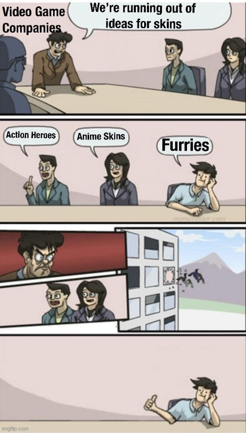 best boss 2020 | image tagged in boardroom meeting suggestion,furry | made w/ Imgflip meme maker