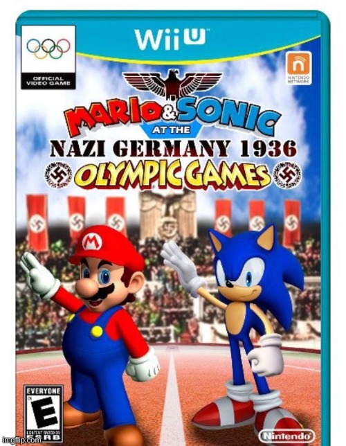 wtf | image tagged in memes,funny,nintendo,mario,sonic,olympics | made w/ Imgflip meme maker