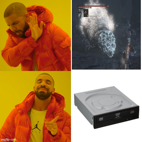 CD-Rom | image tagged in memes,drake hotline bling | made w/ Imgflip meme maker