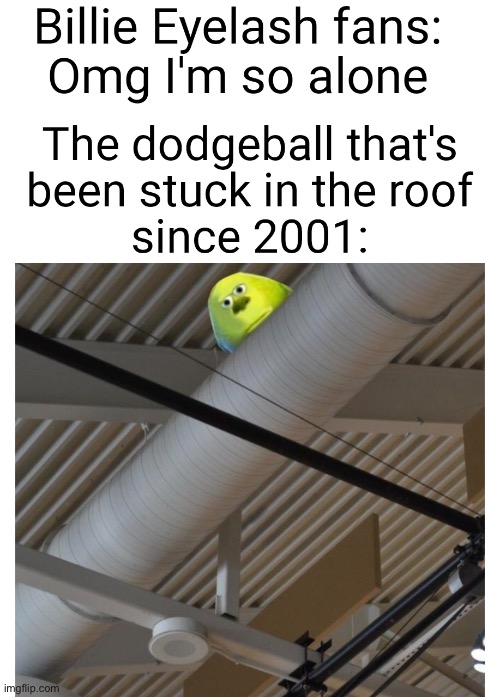 That one dodgeball | image tagged in dodgeball,monsters inc,memes,meme,front page,funny | made w/ Imgflip meme maker