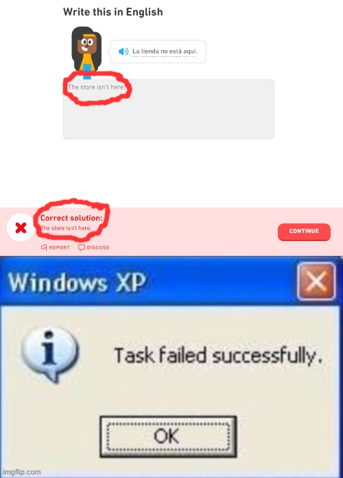 HMMMMMM | image tagged in task failed successfully,duolingo,memes | made w/ Imgflip meme maker