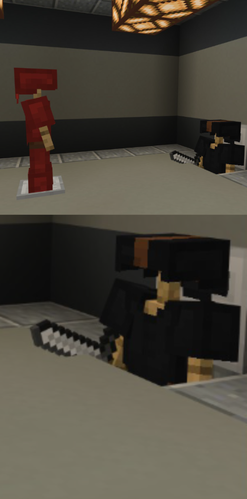 High Quality Minecraft impostor of the vent Blank Meme Template