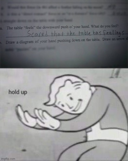 Hold up | image tagged in fallout hold up,memes,funny,fails | made w/ Imgflip meme maker