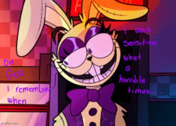 theres something wrong with me... | image tagged in fnaf | made w/ Imgflip meme maker