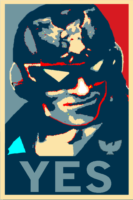 High Quality captain falcon yes Blank Meme Template