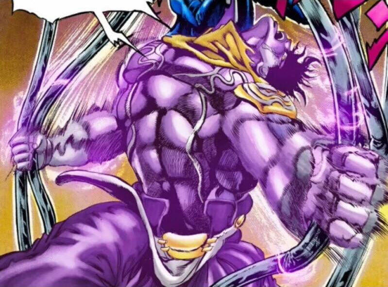 JoJo's Bizarre Adventure Star Platinum with pants Blank Meme Template