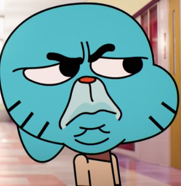 High Quality Gumball Wtf Blank Meme Template