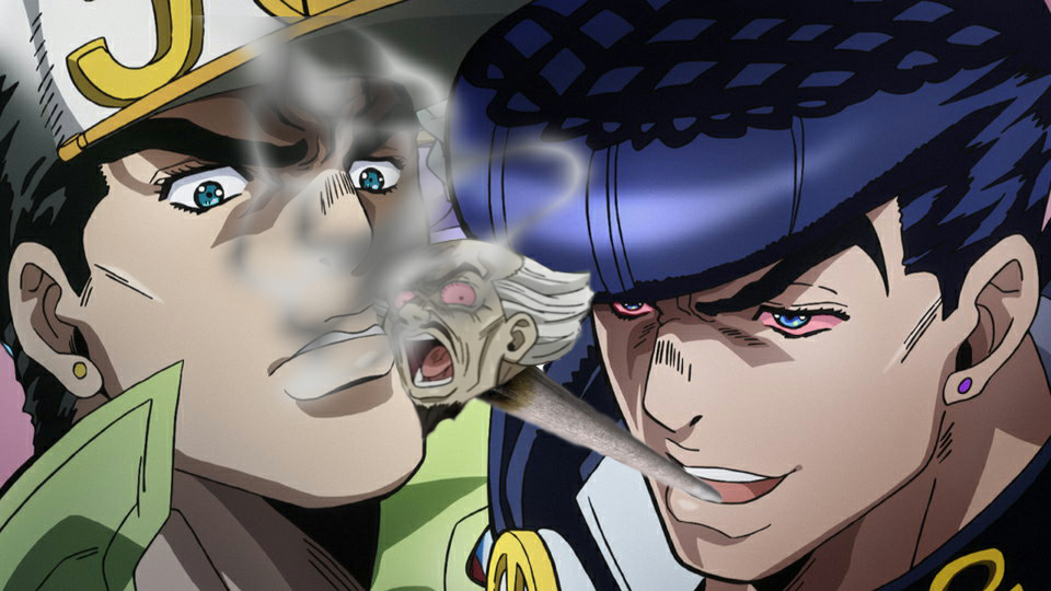 High Quality 420 Josuke Blank Meme Template