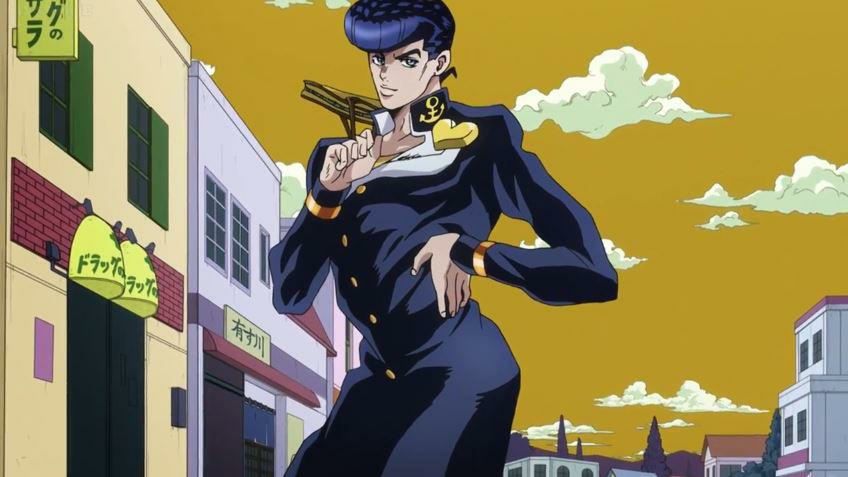 Josuke pose Blank Meme Template