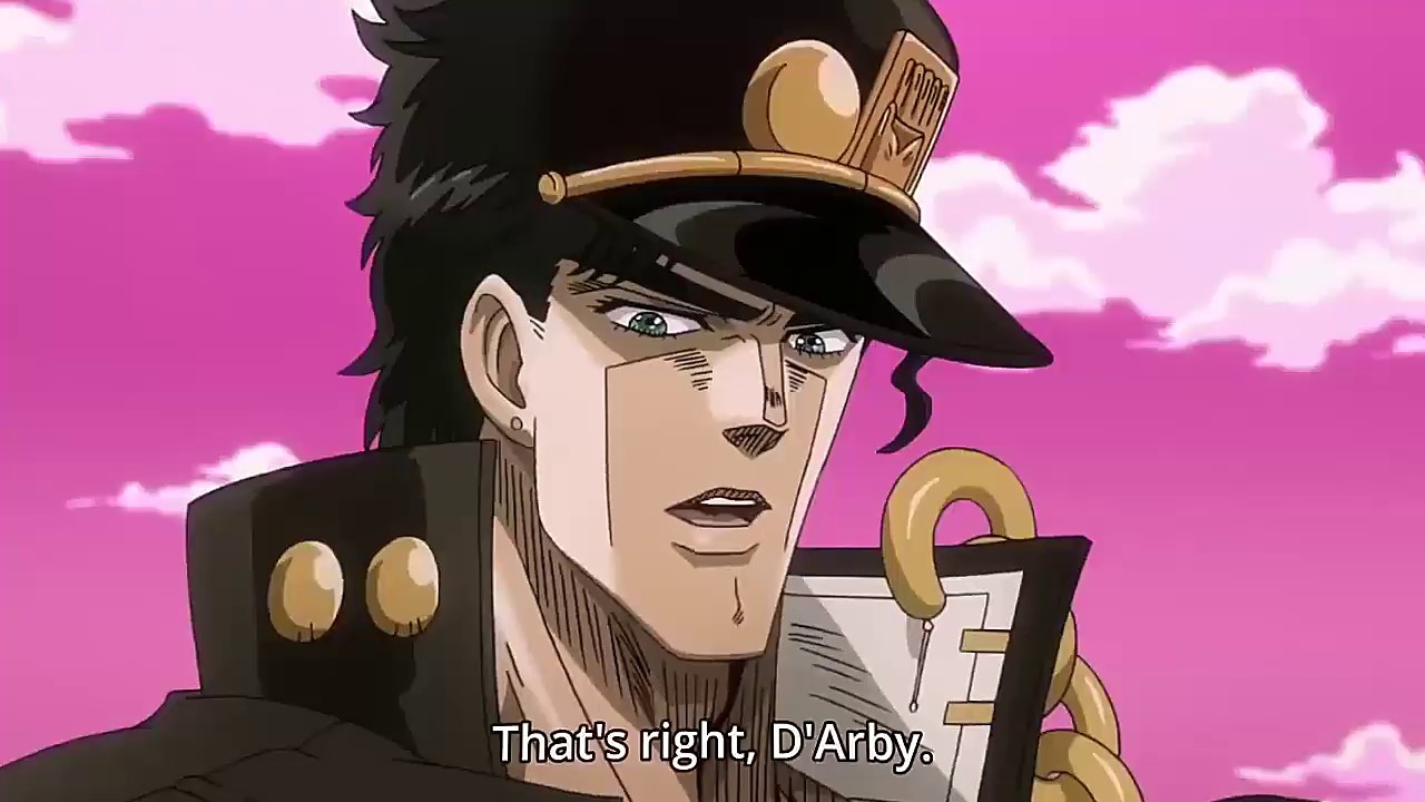 High Quality Jotaro Kujo That's right, D'arby. Blank Meme Template