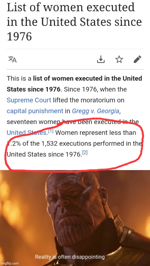 R.I.P. feminists | image tagged in reality is often dissapointing,feminism,feminist,thanos,what are memes | made w/ Imgflip meme maker
