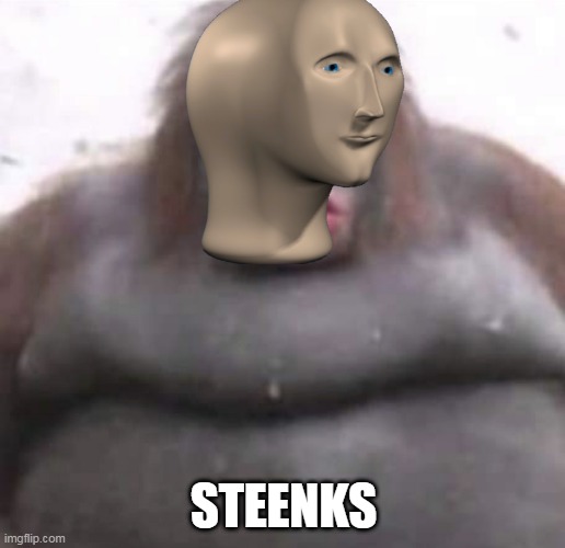 Le Monke | STEENKS | image tagged in le monke | made w/ Imgflip meme maker