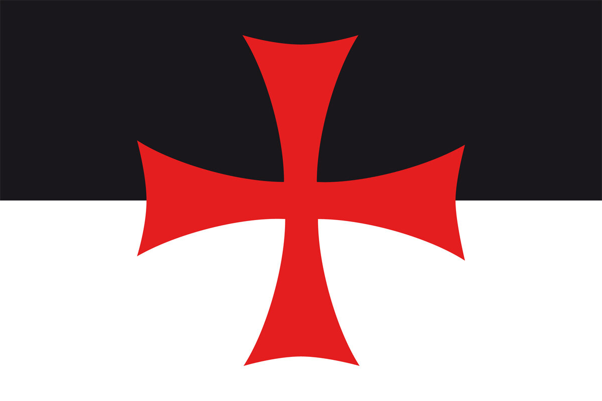 Флаг крестоносцев фото