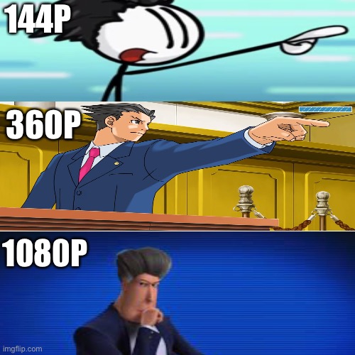 if you think about it | 144P; 360P; 1080P | image tagged in blank,memes,so true memes,henry stickmin,despicable me | made w/ Imgflip meme maker