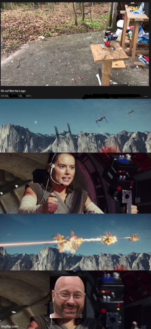 Click…noice | image tagged in star wars triple kill | made w/ Imgflip meme maker