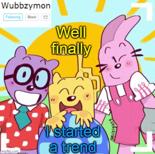 The Recommendation reveal | Well finally; I started a trend | image tagged in wubbzymon's announcement new,youtube,reveal | made w/ Imgflip meme maker