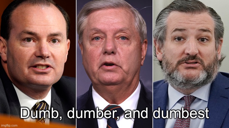 Trio of buffoons | Dumb, dumber, and dumbest | image tagged in memes | made w/ Imgflip meme maker