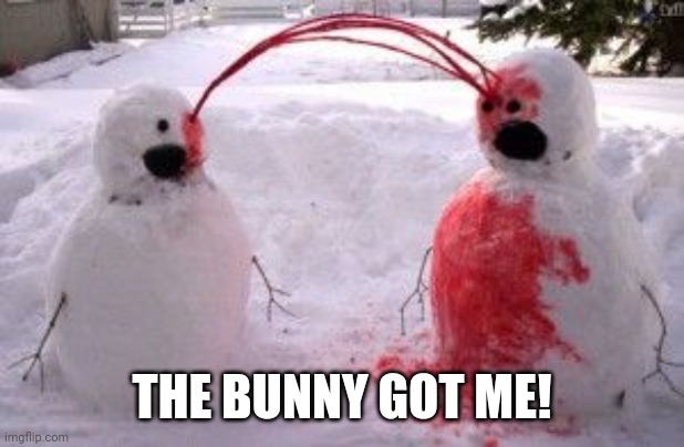 THE BUNNY GOT ME! | made w/ Imgflip meme maker