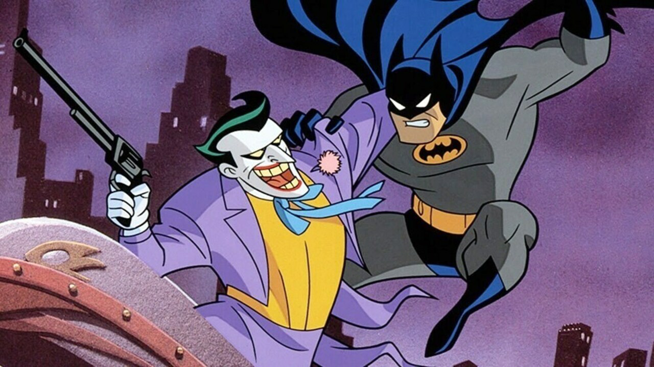 High Quality BTAS Batman and Joker Blank Meme Template