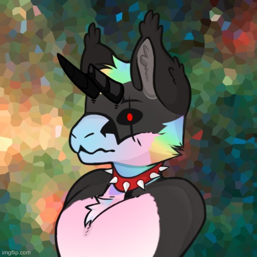 Velor: Prismatic Reversal | image tagged in furry | made w/ Imgflip meme maker