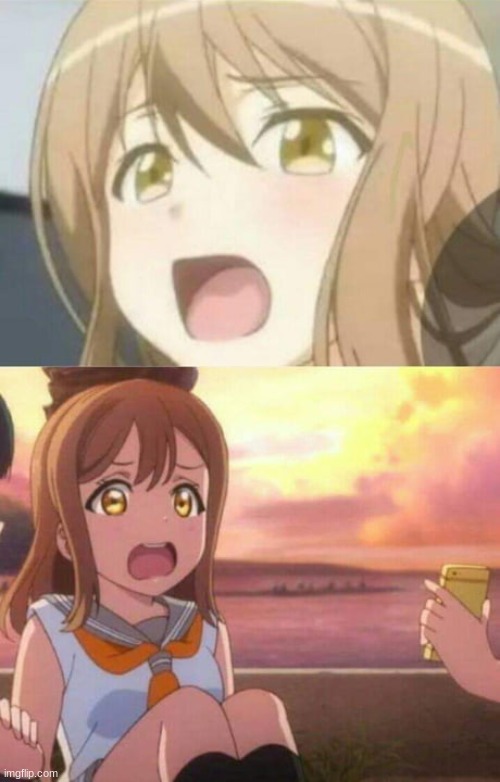THE SIMILARITY! | image tagged in hentai,love live | made w/ Imgflip meme maker
