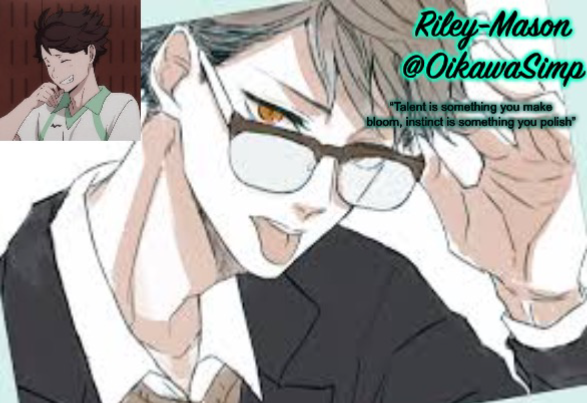 Riley Oikawa temp Blank Meme Template