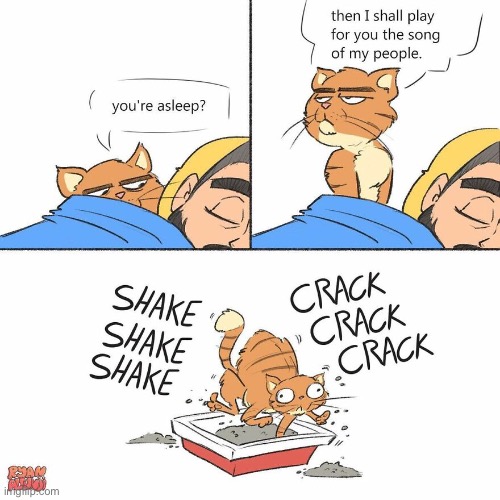 Just found this artist and he’s hilarious | image tagged in cats,comics,gifs,haha tags go brrr | made w/ Imgflip meme maker