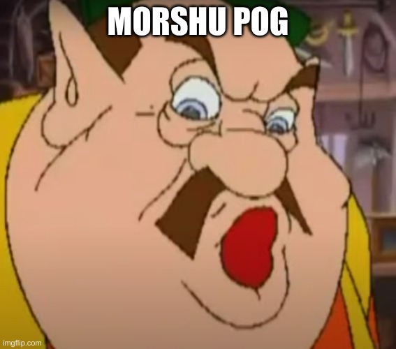 oh wow | MORSHU POG | image tagged in memes,funny,morshu,wtf,poggers | made w/ Imgflip meme maker