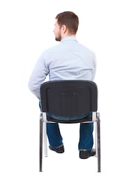 High Quality Chair Guy Blank Meme Template