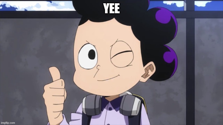 Minoru Mineta wink and thumbs up | YEE | image tagged in minoru mineta wink and thumbs up | made w/ Imgflip meme maker
