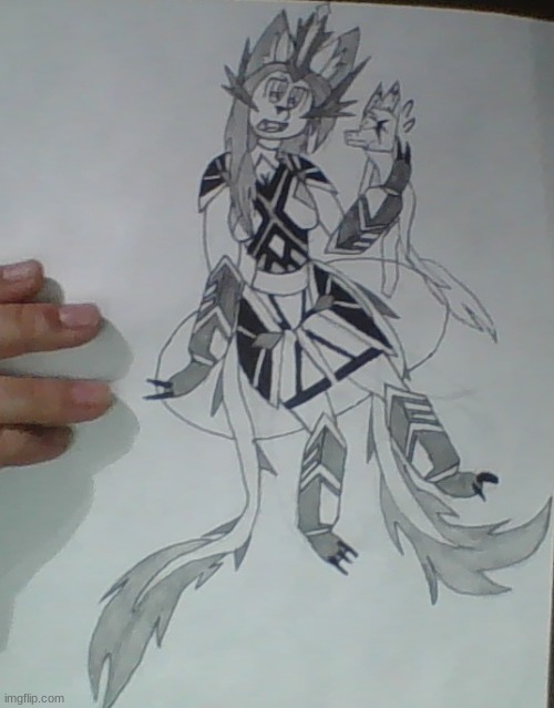 Some drawing of Xeno I drew a couple of months ago. | made w/ Imgflip meme maker