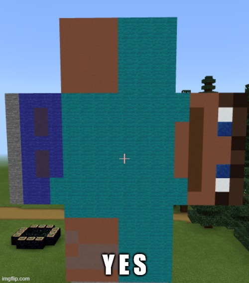 Does anyone Remember this? | Y E S | image tagged in minecraft steve,cursed image | made w/ Imgflip meme maker