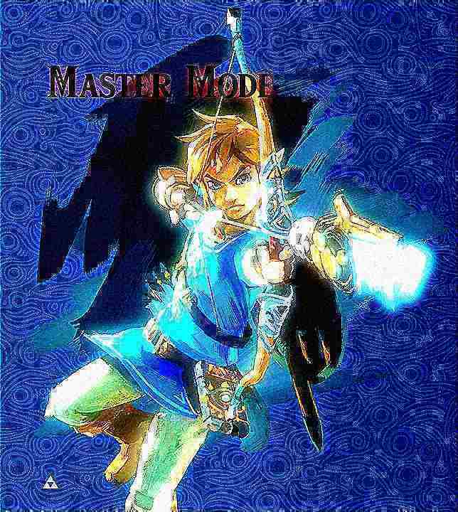 High Quality Zelda Master Mode deep-fried Blank Meme Template