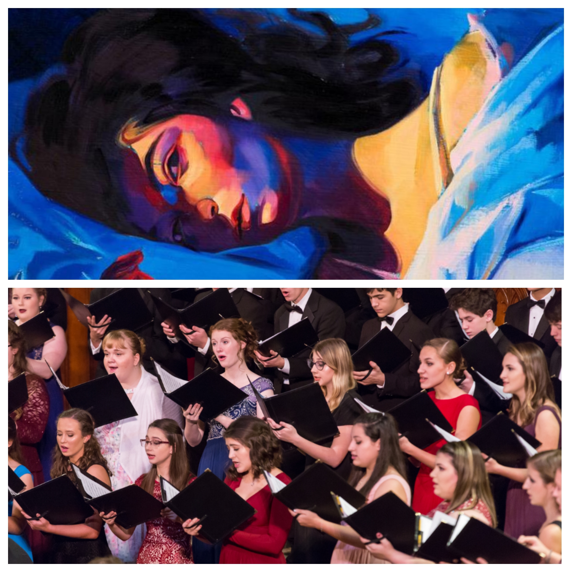 Lorde choir Blank Meme Template