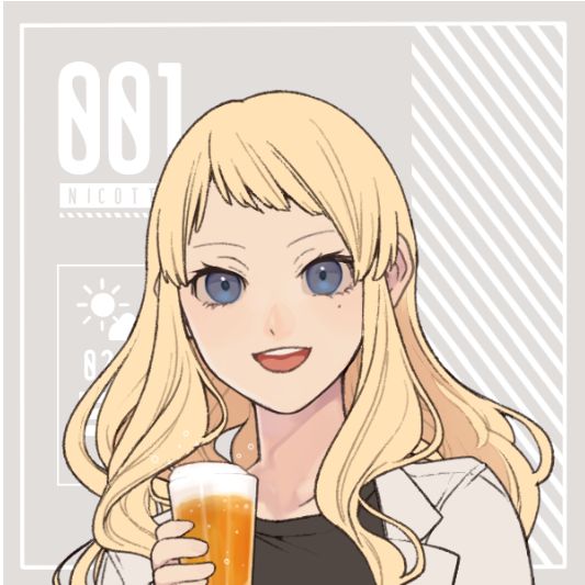 High Quality LaceyRobbins1 with beer picrew Blank Meme Template