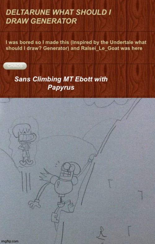 NYEH | image tagged in undertale papyrus,undertale,sans undertale,papyrus undertale,mt ebott,drawings | made w/ Imgflip meme maker
