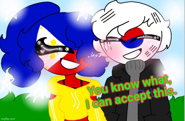 Why it exists, I have no idea. But this is ok. At least it ain't NK.x SK.- (yes I'm well aware it's SK x The Philippines thanks) | You know what, I can accept this. | made w/ Imgflip meme maker