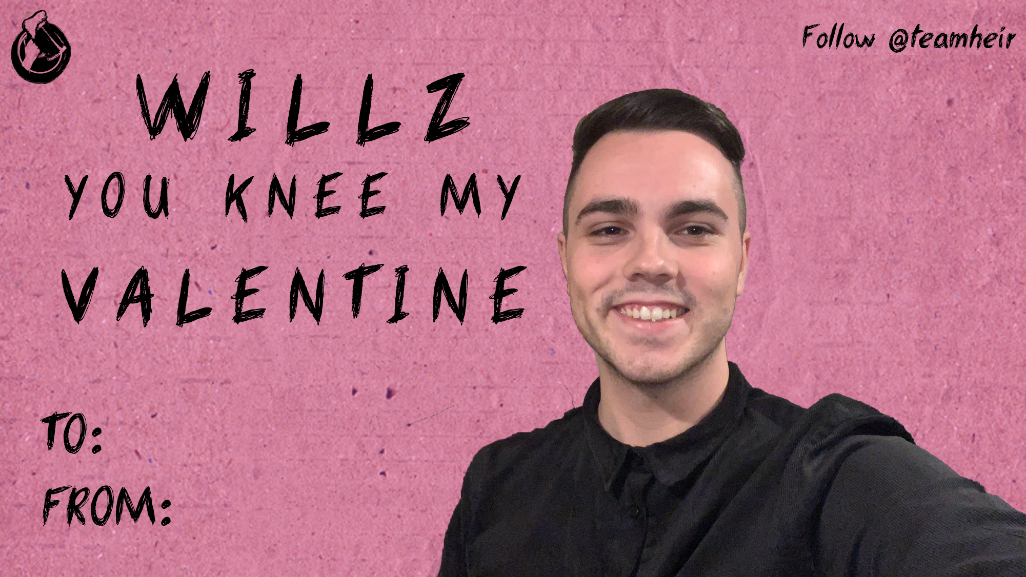 Willz Valentine Blank Meme Template