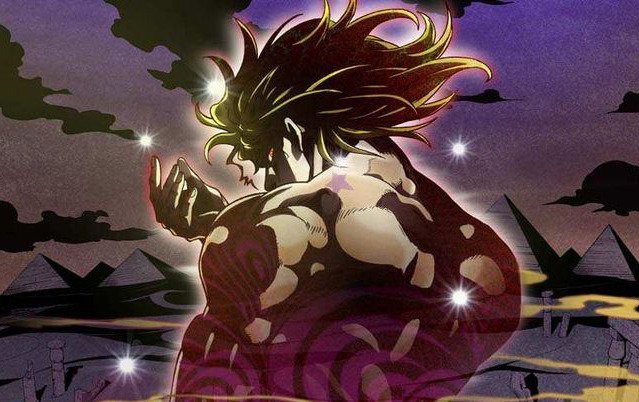 High Quality DIO back pose Blank Meme Template