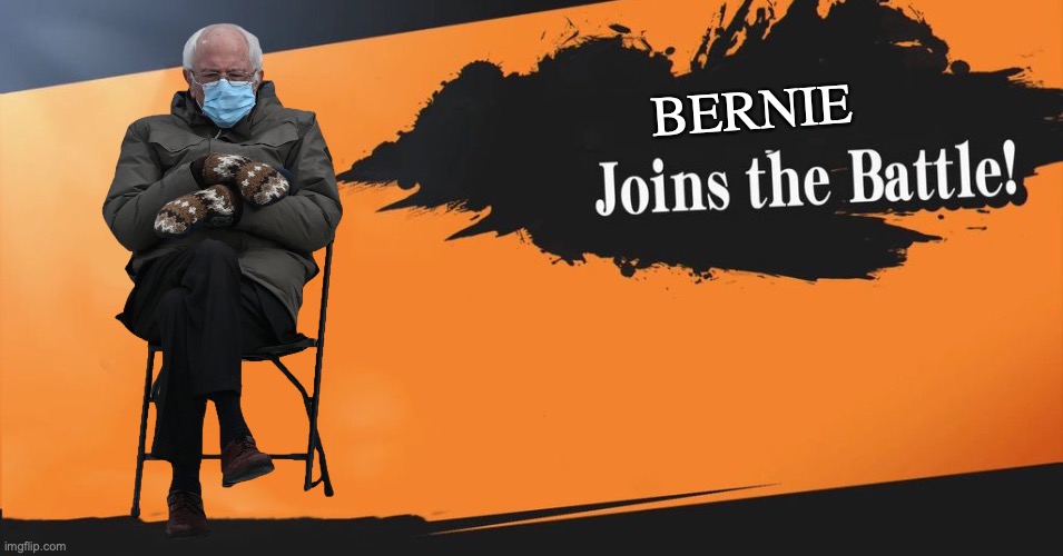 Smash Bros. | BERNIE | image tagged in smash bros | made w/ Imgflip meme maker