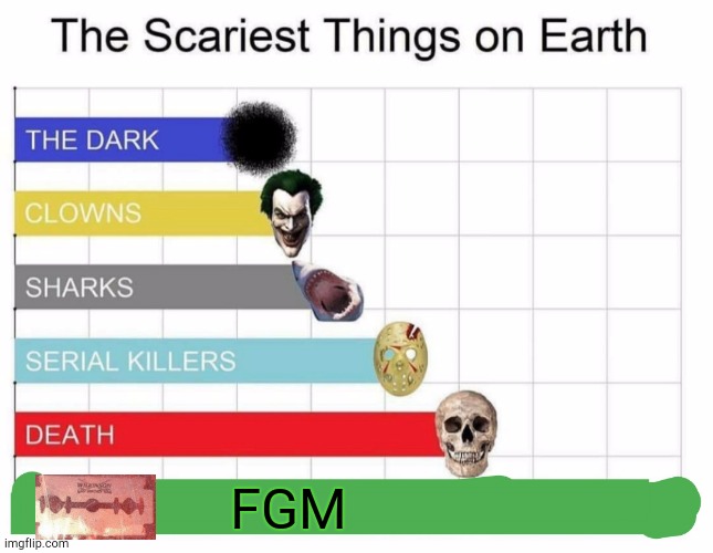 #EndFGM | FGM | image tagged in scariest things on earth,fgm | made w/ Imgflip meme maker