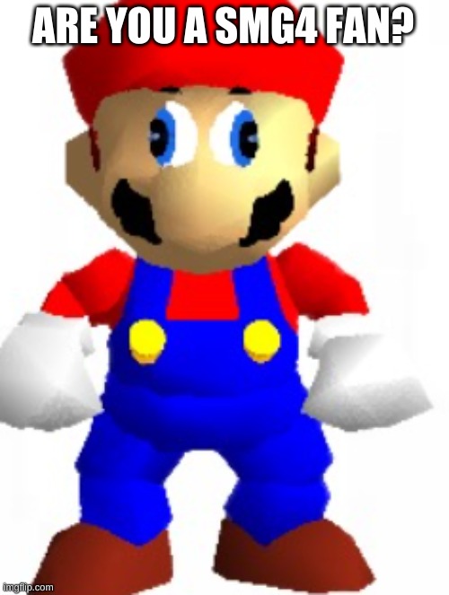 Mairo | ARE YOU A SMG4 FAN? | image tagged in mairo | made w/ Imgflip meme maker