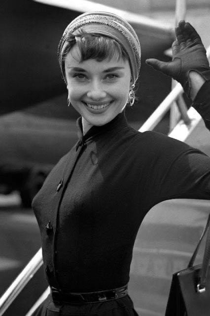 Audrey Hepburn Blank Meme Template