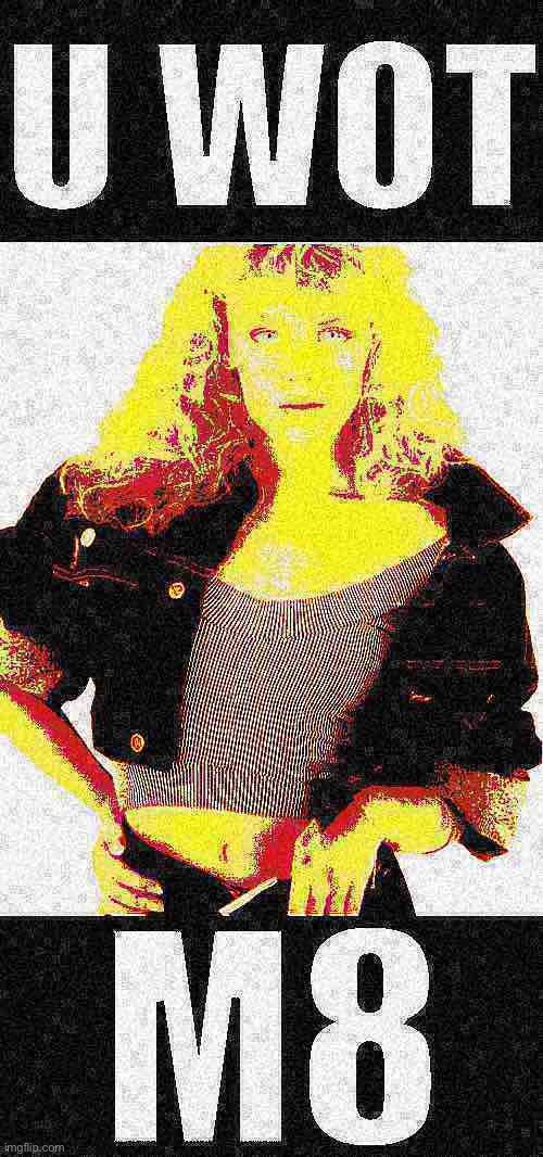 Fun w/ New Templates: Kylie U Wot M8 | image tagged in kylie u wot m8 deep-fried 1,deep fried,u wot m8,reactions,reaction,new template | made w/ Imgflip meme maker