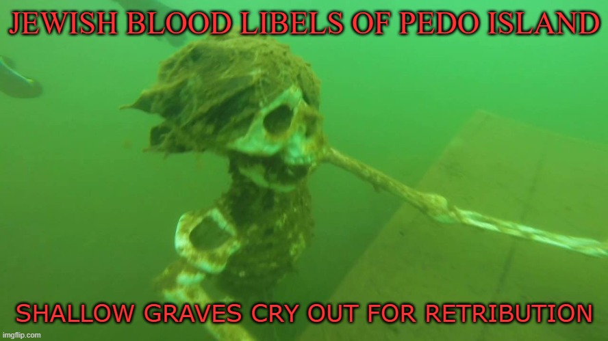 JEWISH BLOOD LIBELS OF PEDO ISLAND; SHALLOW GRAVES CRY OUT FOR RETRIBUTION | made w/ Imgflip meme maker