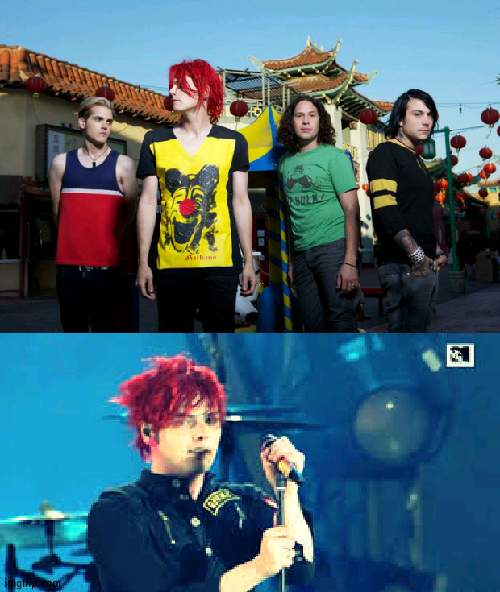 image tagged in mcr,tomato | made w/ Imgflip meme maker