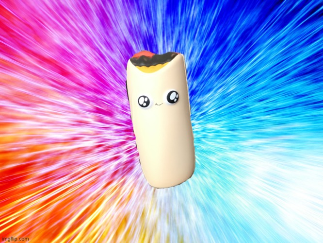 Burrito says thank you Blank Meme Template